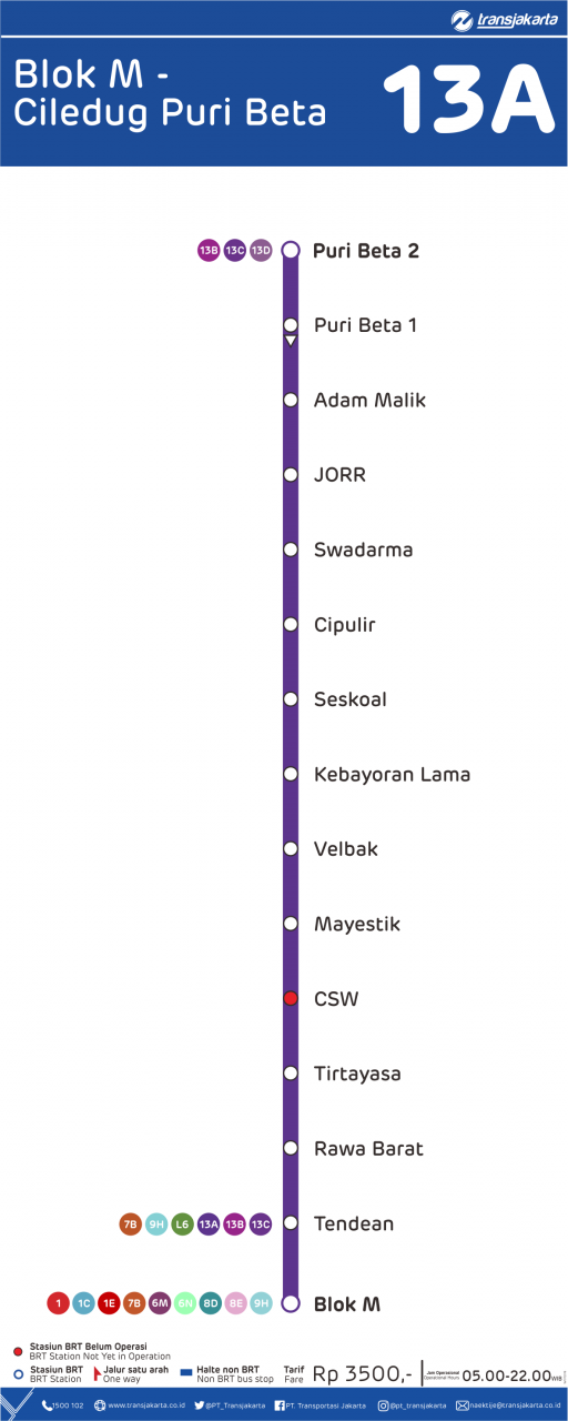 Rute Transjakarta Busway 2023 Semua Koridor Lengkap!